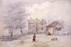 Morgan farm, Kentish Town, London, 1834