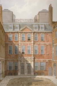 Beaufort épületek, Strand, Westminster, London, c1810 alkotó: George Shepherd