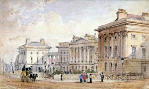 Kilátás a Clarence Terrace-ra a Regent