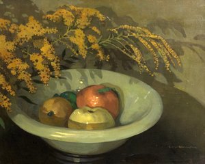 Gyümölcs Jade Bowlban alkotó: George Sheringham