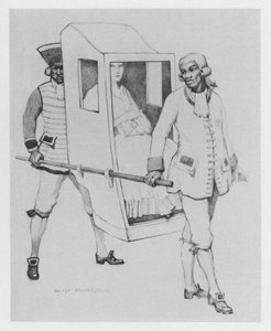 Illusztráció a The Duennához, Sheridan (színes litó) alkotó: George Sheringham