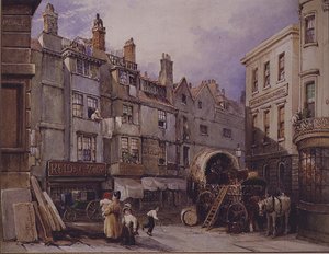 London utcai jelenet alkotó: George Sidney Shepherd