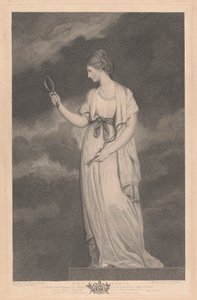 A kápolna nyugati ablaka, New College Oxford: Az erények – Prudence