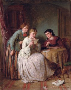 Szent Bálint estéje, 1871 alkotó: George Smith