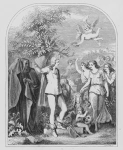 John Milton, L’Allegro (metszet) alkotó: George Snr (after) Scharf