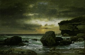 Egy tengerészgyalogos, 1874-75 körül alkotó: George Snr. Inness