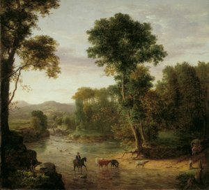 Átkelés a Fordon alkotó: George Snr. Inness