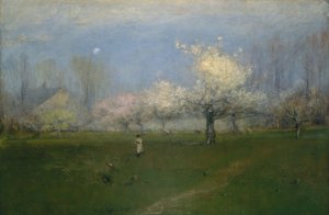Spring Blossoms, Montclair, New Jersey, 1891 körül alkotó: George Snr. Inness