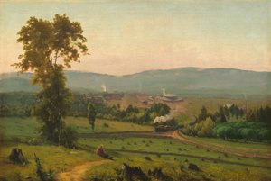 A Lackawanna-völgy, 1856 körül