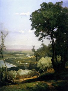 Kilátás Perugia, Olaszország alkotó: George Snr. Inness