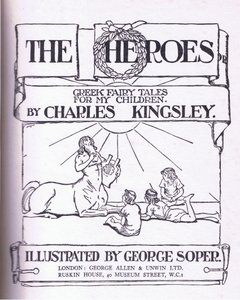 Címlapterv, a The Heroesból, amelyet George Allen és Unwin adott ki 1929-ben alkotó: George Soper