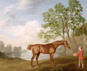 Tök egy istálló-legénnyel alkotó: George Stubbs