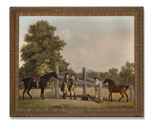 William Henry Cavendish-Bentinck, Portland 3. hercege és öccse, Lord Edward, 1767-68 alkotó: George Stubbs