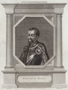 Fülöp spanyol király, II alkotó: George Vertue