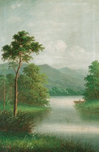 Hajó a folyón, 1801