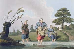 Leech Finders, a "Yorkshire-i jelmez"-ből, amelyet Robert Havell (1769-1832) vésett, 1814
