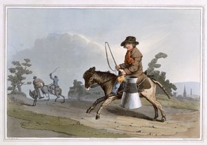 A tejes fiú, metszette Robert Havell the Elder, kiadta 1814-ben a Robinson and Son, Leeds alkotó: George Walker