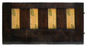 Decorative wall panel (painted oak)