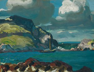 Óriás égbolt, 1913 alkotó: George Wesley Bellows