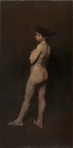 Akt, Miss Bentham, New York, 1906