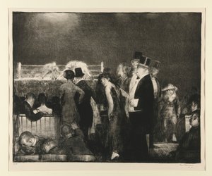 A nagy viadal előzményei, 8. sz alkotó: George Wesley Bellows