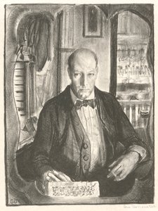 Önarckép alkotó: George Wesley Bellows