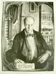 Önarckép alkotó: George Wesley Bellows
