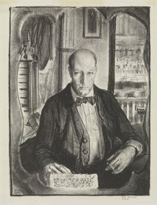 Önarckép, 1921 alkotó: George Wesley Bellows