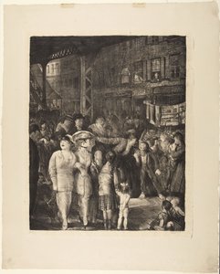 Az utca alkotó: George Wesley Bellows
