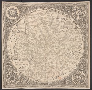 Postroads térképe London környékén alkotó: George Willdey