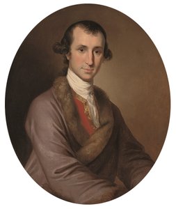 Eyles Irwin (kb. 1751-1817) portréja (olaj, vászon)