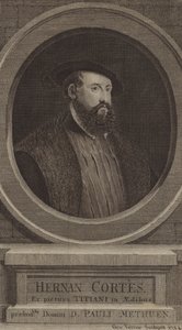 Hernan Cortes spanyol hódító alkotó: George after Vertue