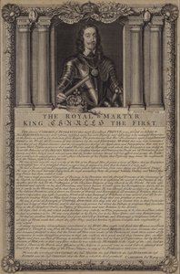 A királyi vértanú I. Károly király alkotó: George after Vertue
