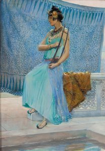 Algériai táncos vagy Salammbo, 1910.