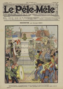 Beiktatás. Illusztráció: Le Pele-Mele alkotó: Georges Antonin Henri Mory