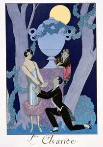 Kapzsiság alkotó: Georges Barbier