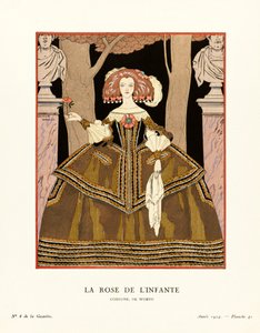 Illusztráció a Gazette du Bon Tonból alkotó: Georges Barbier