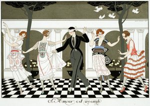 A szerelem vak alkotó: Georges Barbier