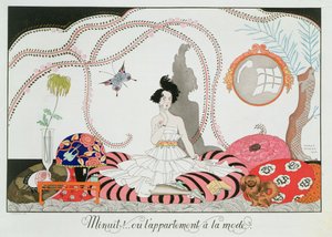 Éjfél! vagy A divatos lakás alkotó: Georges Barbier