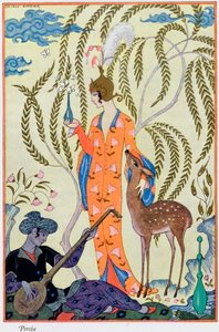 „Perzsia”, 1912 alkotó: Georges Barbier