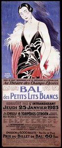 „” Au Theater des Champs-Elysees poszter – Le bal des petits lits blanc szervezi: l