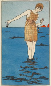 Fürdőruha alkotó: Georges Barbier