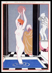 A medence alkotó: Georges Barbier