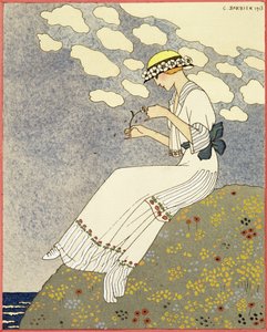 Un Peu..., Paquin vidéki ruhája alkotó: Georges Barbier