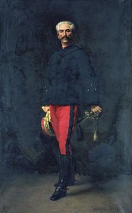 Gaston Auguste tábornok (1830-1909) de Gallifet márki alkotó: Georges Becker