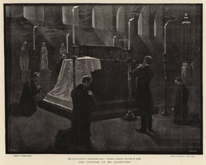 Gladstone úr temetése