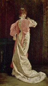 Sarah Bernhardt (1844-1923) a királynő szerepében Victor Hugo Ruy Blas című filmjében, 1879