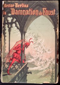 Hector Berlioz (1803-69) „A Faust elkárhozása” című partitúrájának első borítója