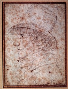 Jacques Hebert (1757-1794) újságíró és forradalmár politikus, a „Duchesne atya” című újság alapítója portréja. Gabriel rajza
