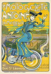 Az Antoine motorkerékpár.